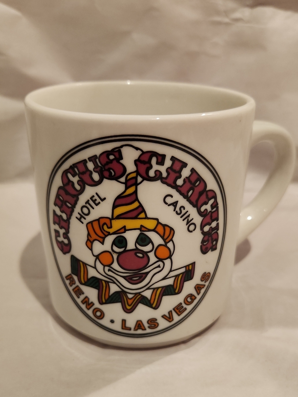 Vintage Circus Circus Reno Las Vegas Hotel Casino Mug